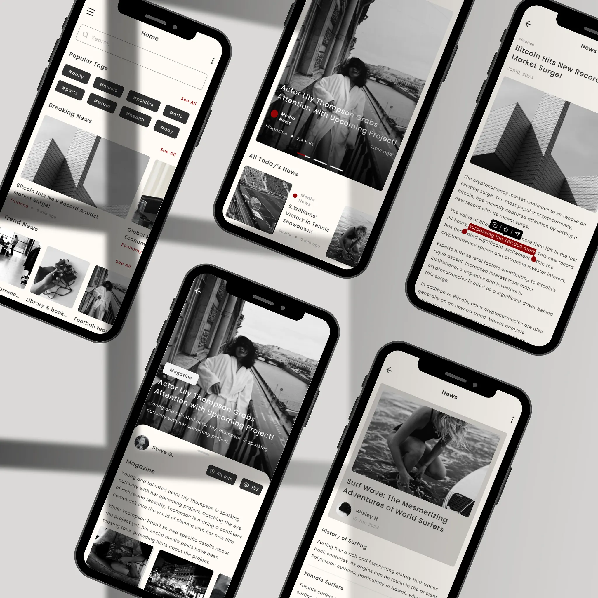 Next-Gen News Platform Concept